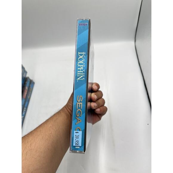 Ecco the Dolphin (Sega CD, 1993) Complete Cib Tested - Picture 10 of 11